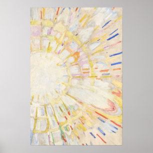 Affiche Art solaire coloré Abstrait