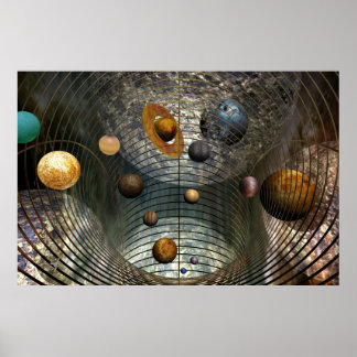 Affiche Art spatial