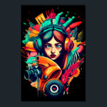Affiche art urbain<br><div class="desc">Imaginez un mur vierge qui deviendrait un chef-d'oeuvre narratif, orné de couleurs vives et de motifs complexes qui reflètent l'esprit des rues. Notre "Street Art Wall" n'est pas seulement une toile de fond ; c'est un début de conversation, un festin visuel qui capture l'essence du graffiti, des fresques murales, et...</div>