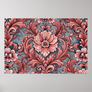 Affiche Art victorien