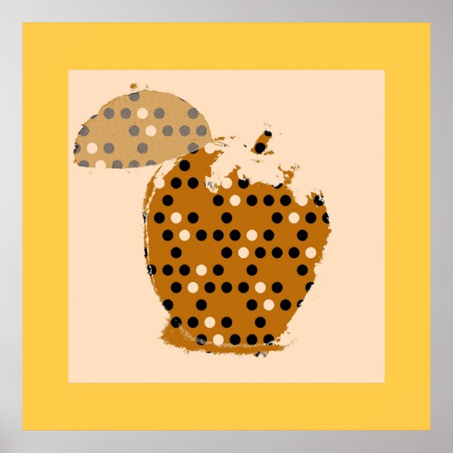 Affiche Art vintage Apple (Devant)