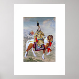 Affiche Art vintage chinois ancien