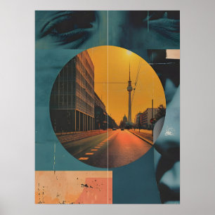 Affiche Art Vintage de Berlin