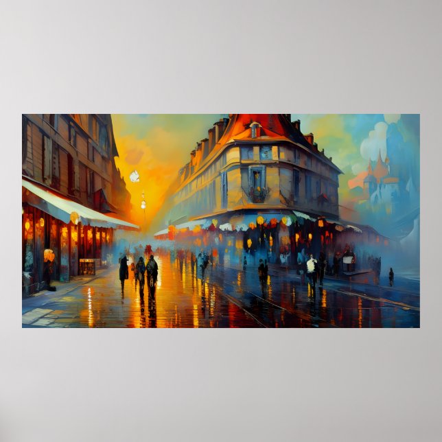 Affiche Art vintage France ancien  (Devant)