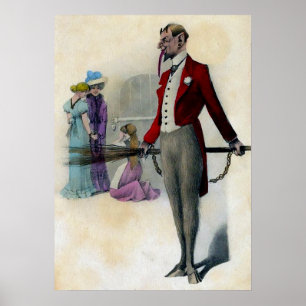 Affiche Art vintage Krampus