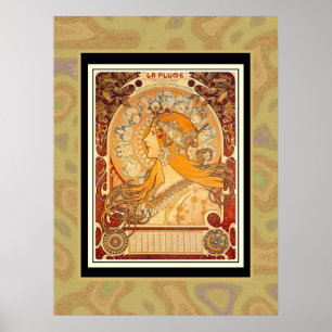 Affiche Art Vintage Plakat Mucha