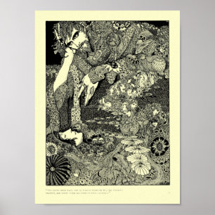 Affiche Art vintage pour Morella d'Edgar Allan Poe