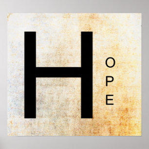 Affiche Art Word inspiré