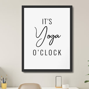Affiche Art Yoga minimaliste - Inspirationnel personnalisa