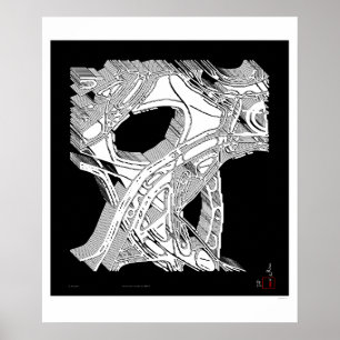Affiche Artefact de poésie martienne
