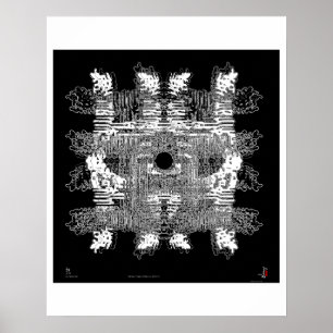 Affiche "Artefact de poésie martienne no 0810110"