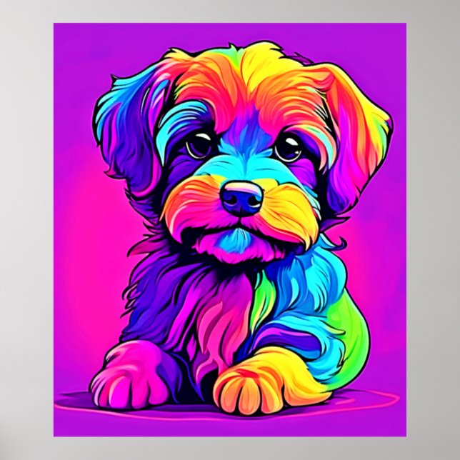 Affiche Artefacts Rainbow Puppy (Devant)