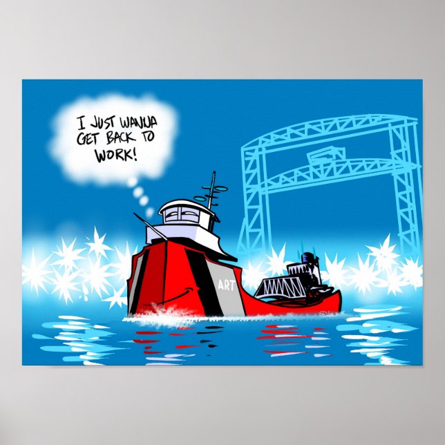 Affiche Arthur Anderson revient au travail (Devant)