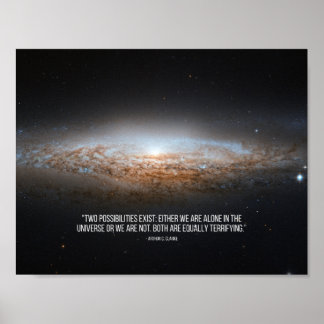 Affiche Arthur C. Clarke Citation