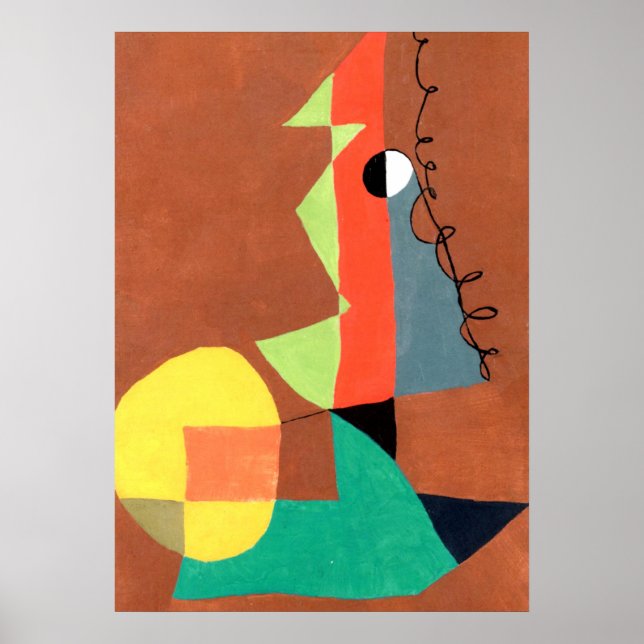 Affiche Arthur Dove, oeuvre abstraite, 0,04% (Devant)