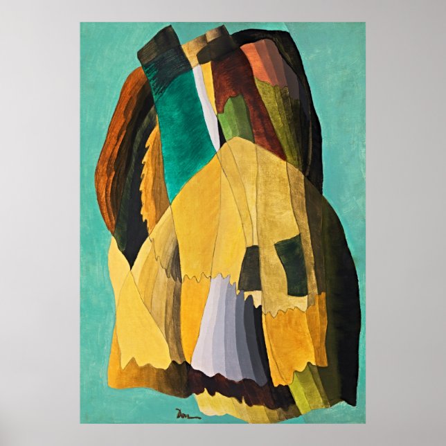 Affiche Arthur Dove's Shore Road - Art rétro à haute résol (Devant)