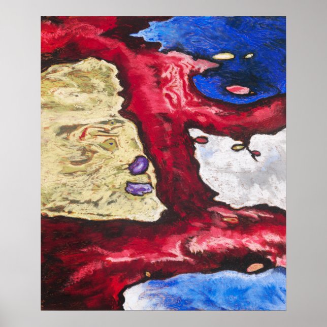 Affiche Arthur Dove's 'Tree Forms and Water' (Devant)