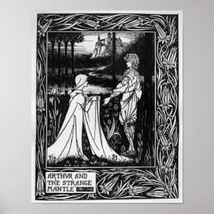 Affiche Arthur et le manteau étrange