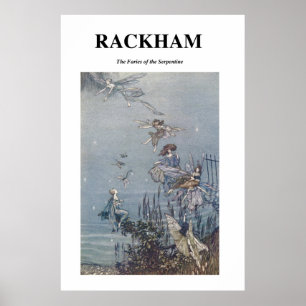 Affiche Arthur Rackham - Les foires de la Serpentine