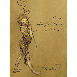 Affiche Arthur Rackham Puck Lord ce qui fou CC0950 Small