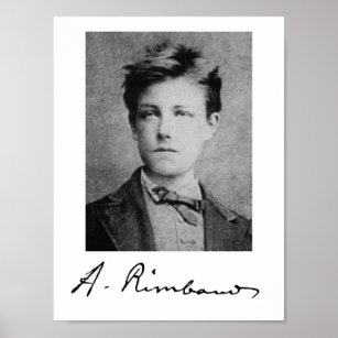 Affiche Arthur Rimbaud