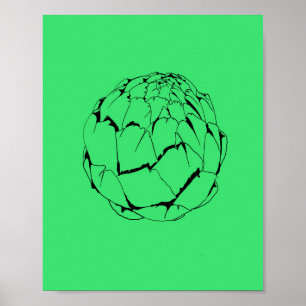 Affiche Artichaut