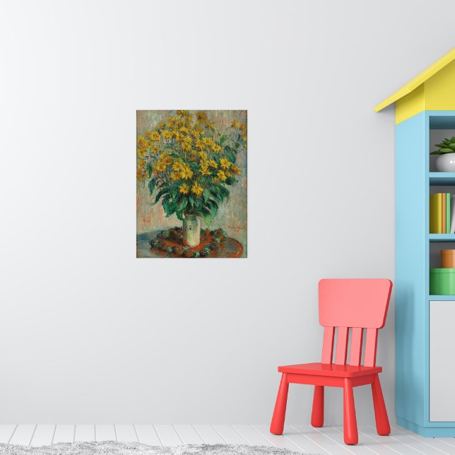 Affiche Artichauts de Jérusalem vintage (Pépinière 1)