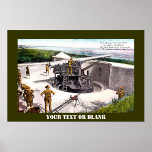 Affiche Artillerie côtière