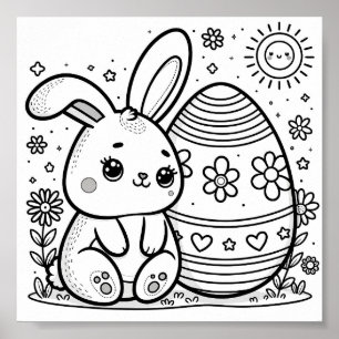 Affiche Artisanat De Pâques Pour Enfants