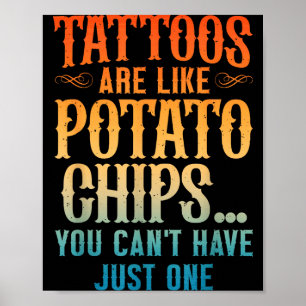 Affiche Artiste de tatouage cool Art pour hommes femmes Ta