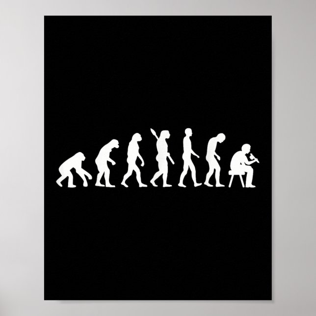 Affiche Artiste de tatouage de l'évolution (Devant)