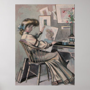 Affiche Artiste victorien
