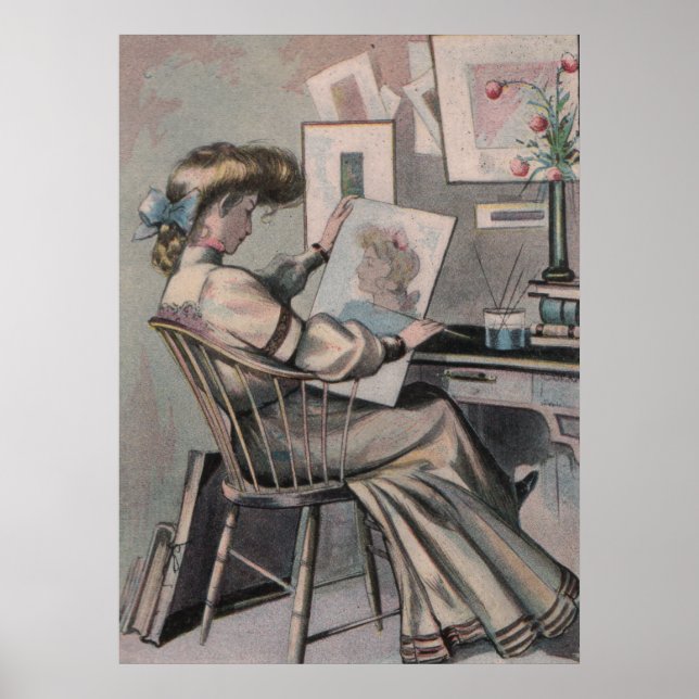 Affiche Artiste victorien (Devant)