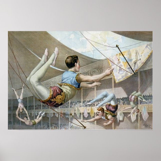 Affiche Artistes Trapeze (Devant)