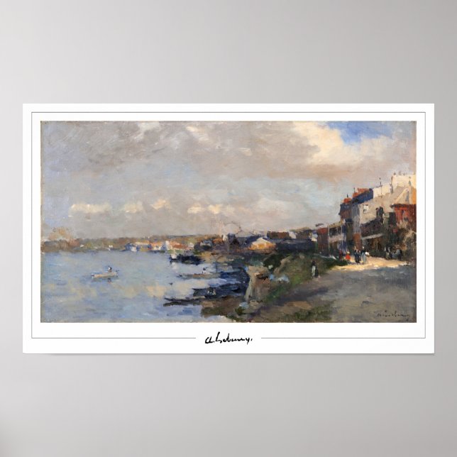 Affiche artistique Albert Lebourg Zedign #195 (Devant)