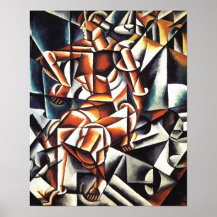 Affiche artistique de Popova