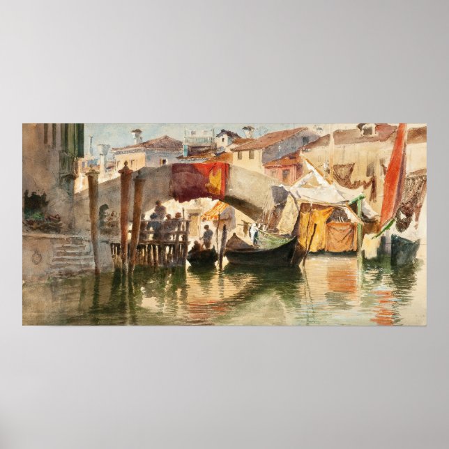 Affiche artistique de Roussoff à Venise (Devant)