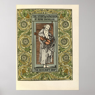 Affiche Arts Et Artisanat Vintage 1901 Roycroft