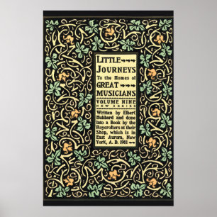 Affiche Arts Et Artisanat Vintage Roycrofters Couverture