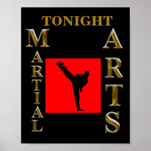 AFFICHE ARTS MARTIAUX
