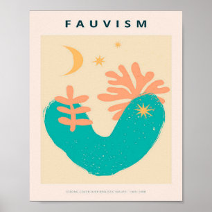 Affiche arts plastiques, art moderne,