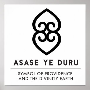 Affiche ASASE YE DURU   Providence et la terre de divinité