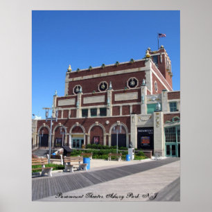 Affiche Asbury Park Boardwalk Paramount Theatre