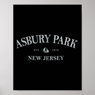 Affiche Asbury Park New Jersey _ Asbury Park Nj Voilier