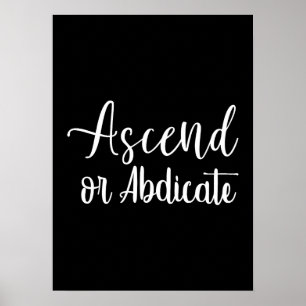 Affiche Ascend - Gym Hustle succès motivation