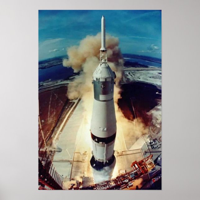 Affiche Ascenseur Apollo 11 Désactivé (Devant)
