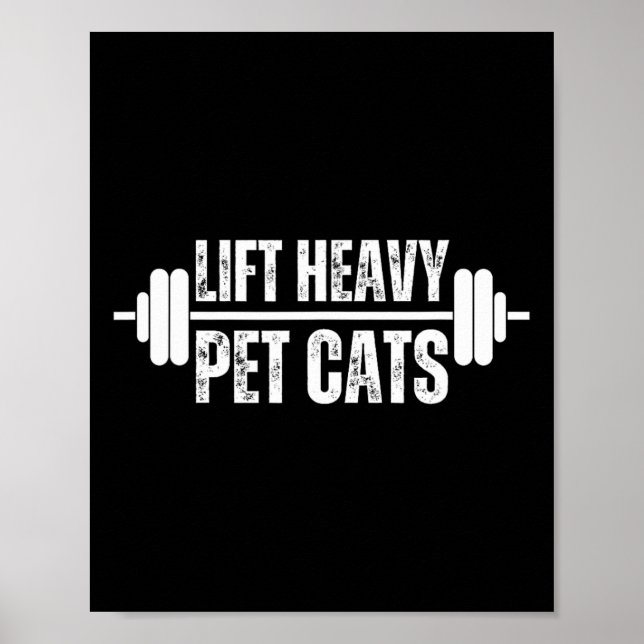 Affiche Ascenseur Chats pour animaux de compagnie lourds G (Devant)