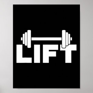 Affiche Ascenseur Remontant Gymnase de levage 2