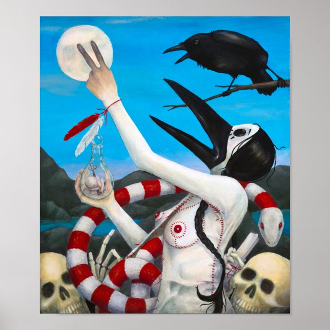 Affiche "Ascension" de Christiane Cegavske (Devant)