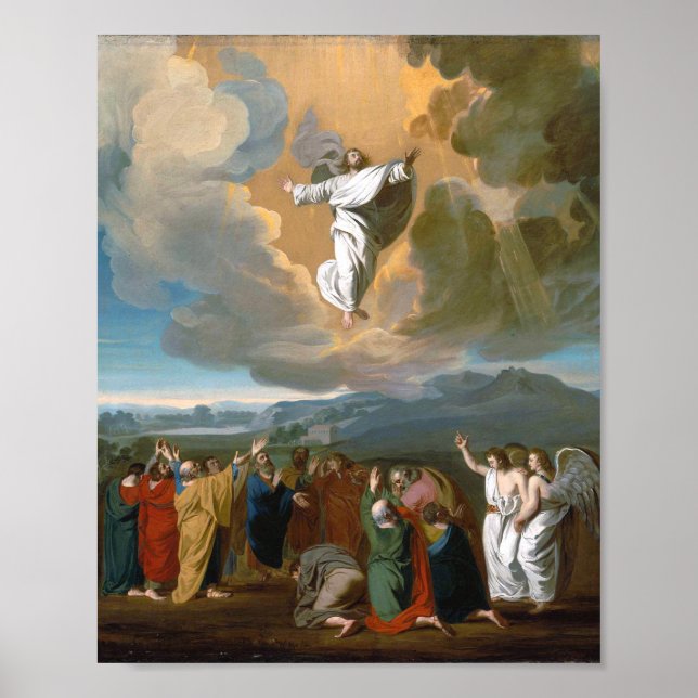 Affiche Ascension de Jésus-Christ (Devant)